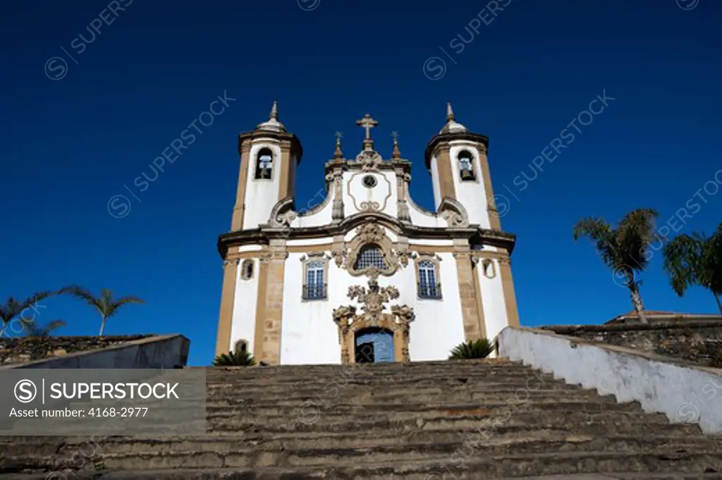 Brazil, Minas Gerais, Colonial Town Of Ouro Preto (Unesco World Heritage Site), Church Of Our Lady Of Mount Caramel