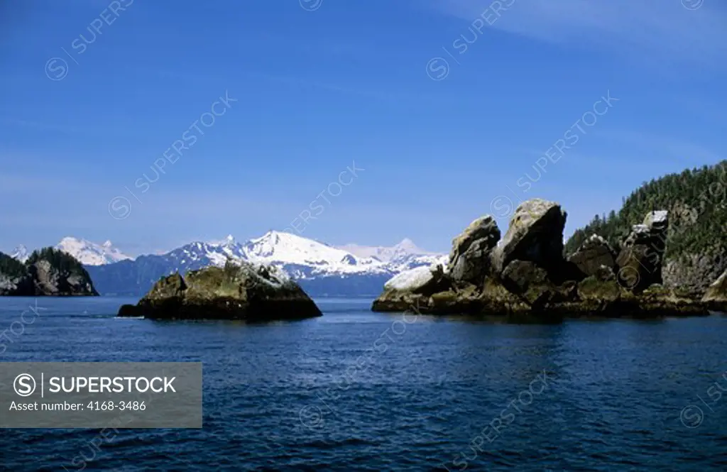 Usa, Alaska, Near Seward, Kenai Fjords National Park