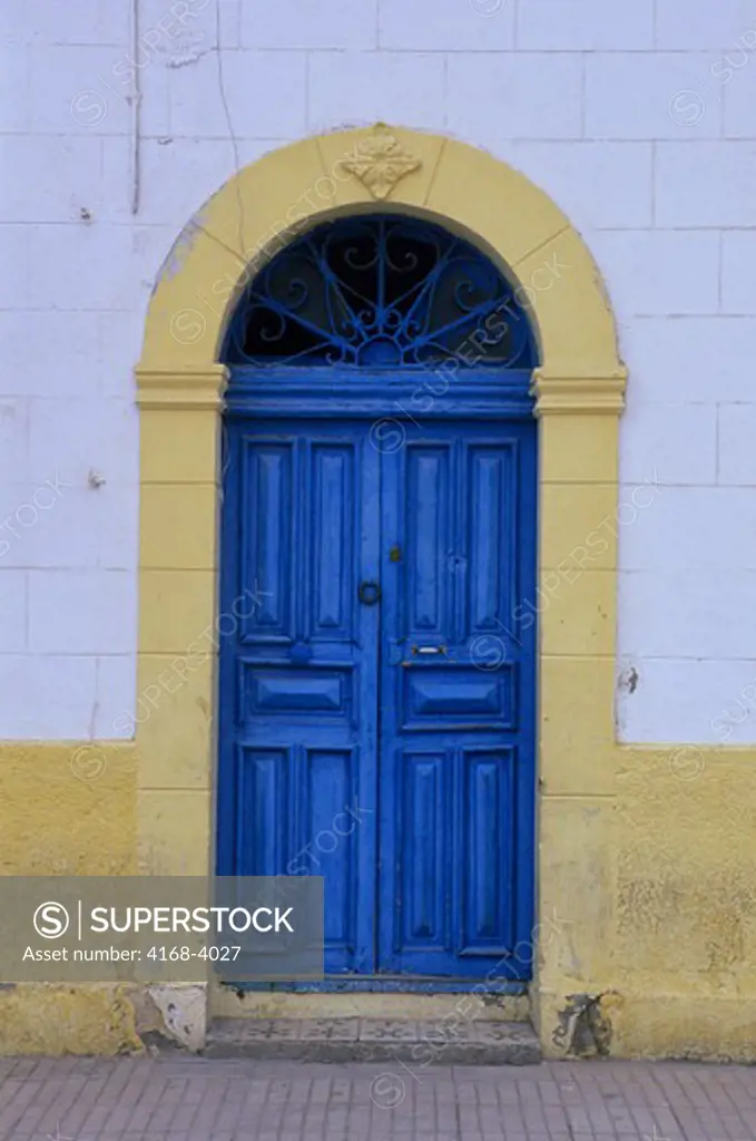 Morocco, Essaouira, Architecture, Blue Door