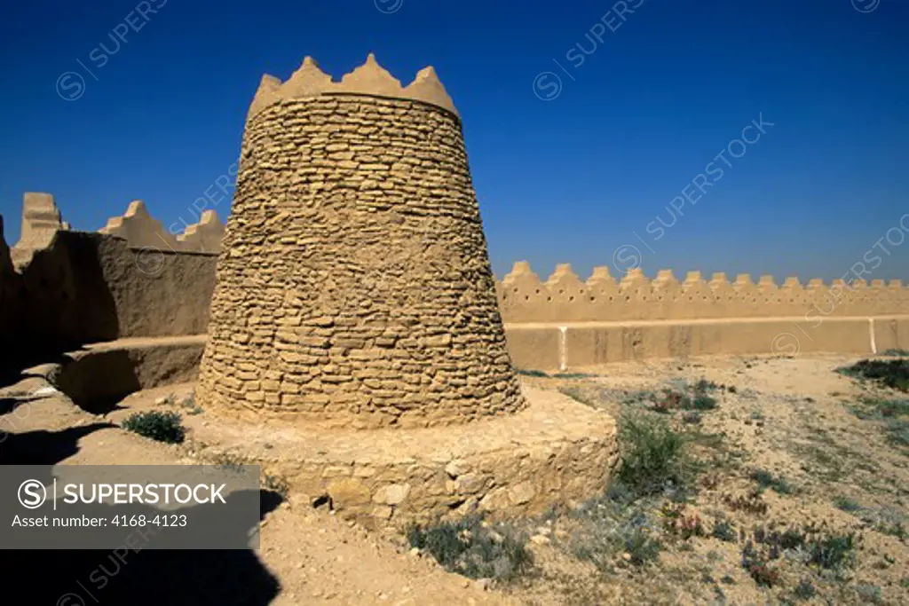 Saudi Arabia,Near Riyadh, Dir'Aiyah Village (1446 A.D.), Archaeological Site, City Wall