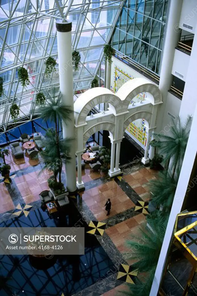 Saudi Arabia, Abha, Abha Palace Hotel, Lobby