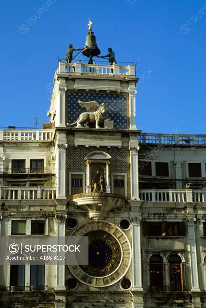 Italy, Venice, Piazza San Marco, Clock Tower