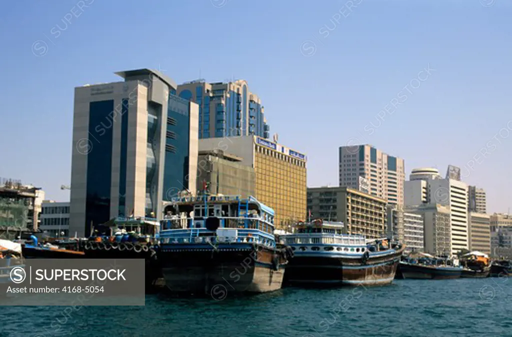 United Arab Emirates, Dubai, the creek, boats