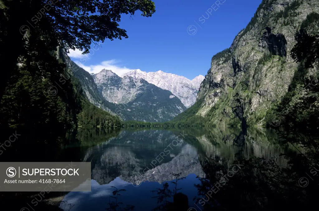 Germany, Bavaria, Berchtesgaden, Konigsee Area, Obersee, Scenics view