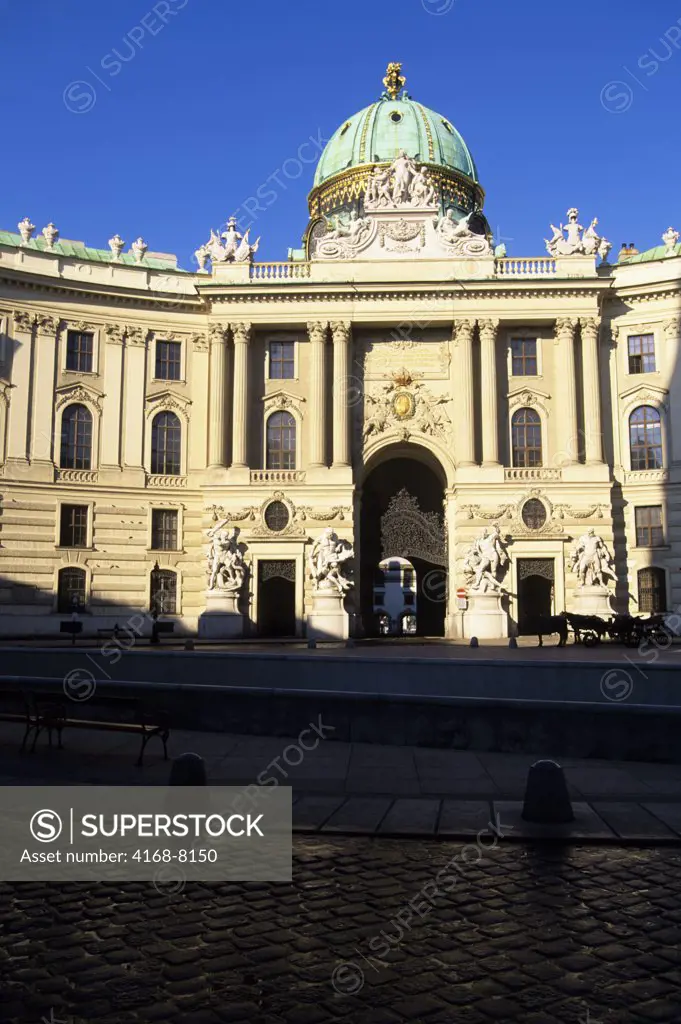 Austria, Vienna, Hofburg Palace facade