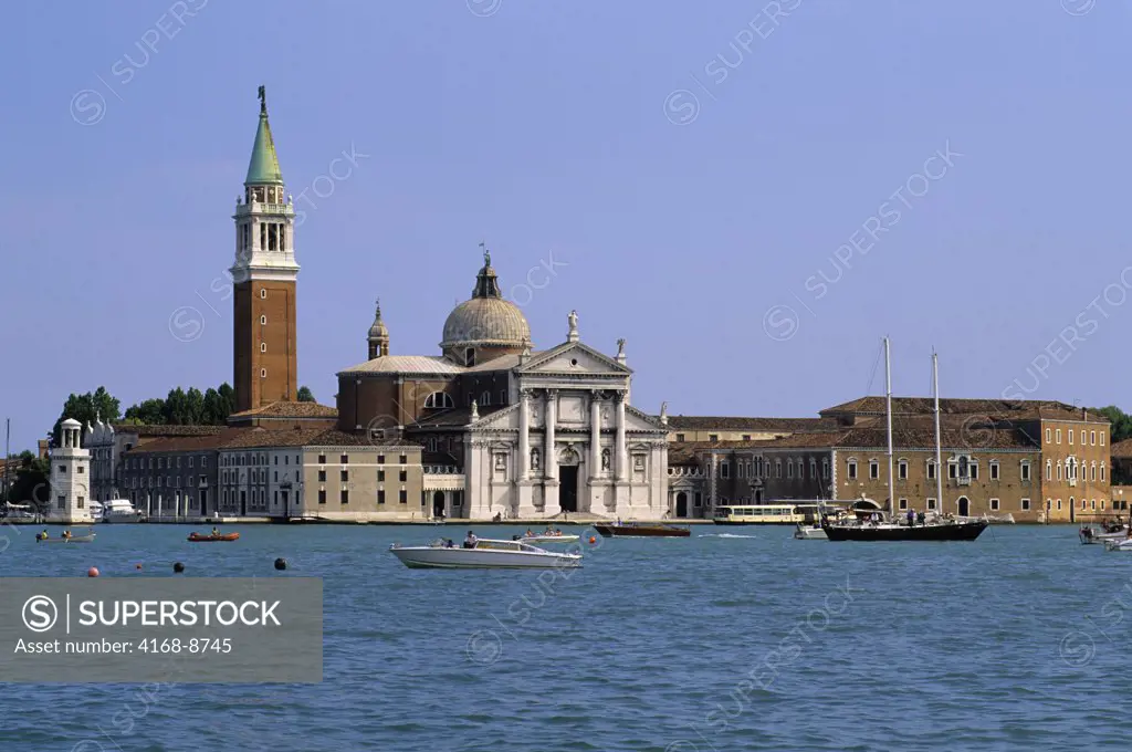 Italy, Venice, Giudecca Canal, View of San Giorgio Maggiore