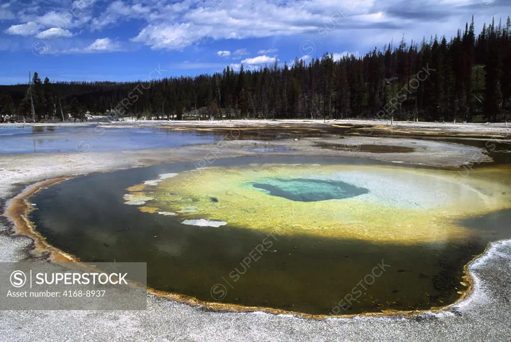 Usa, Wyoming, Yellowstone National Park, Upper Geyser Basin, Beauty Pool