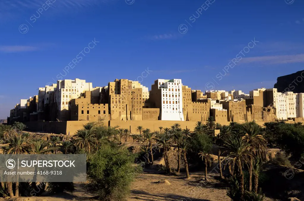 Yemen, Wadi Hadramawt, View Of Shibam, 'Manhattan Of The Desert'