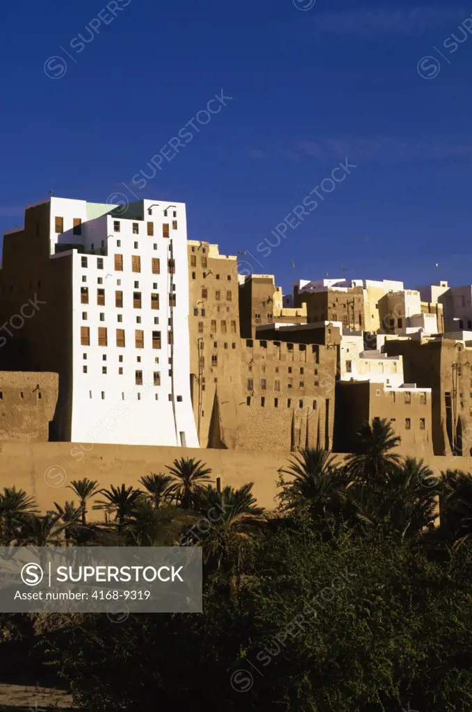Yemen, Wadi Hadramawt, View Of Shibam, 'Manhattan Of The Desert', Old Town