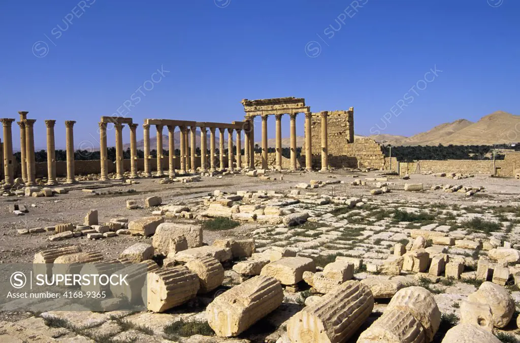 Syria, Palmyra, Ancient Roman City, Temple Of Bel