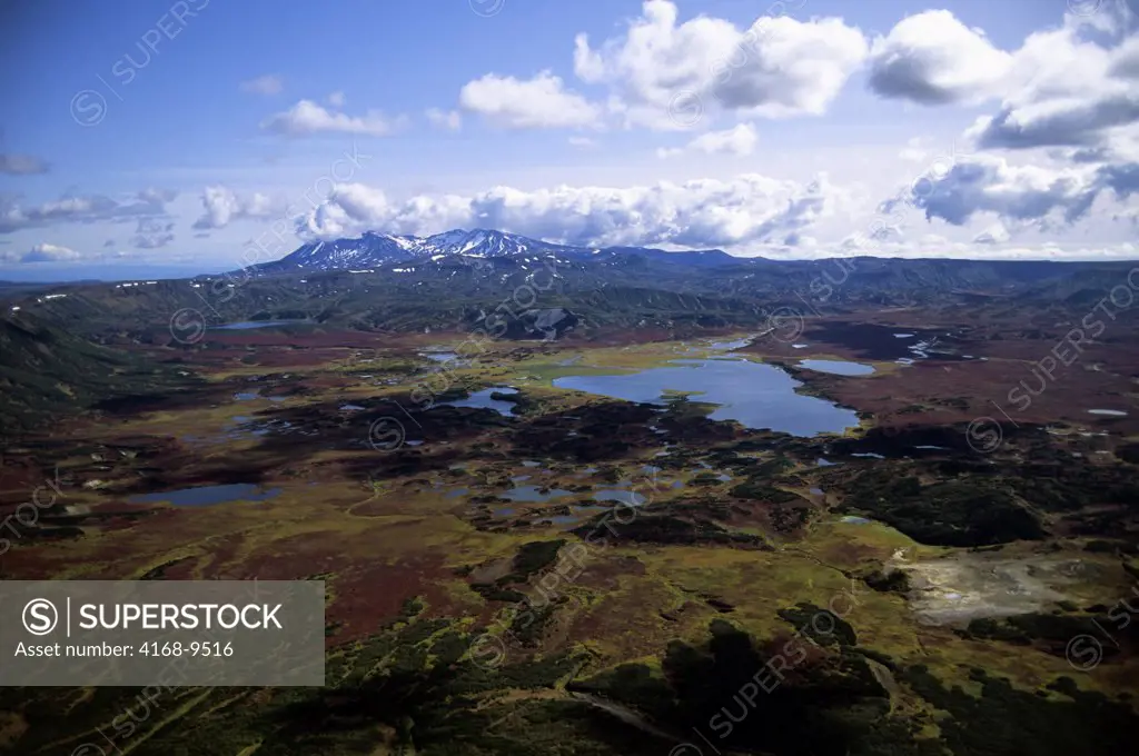 Russia, Kamchatka, View Of Uzon Caldera