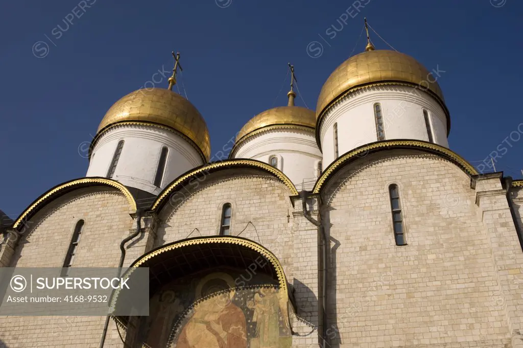 Russia, Moscow, Inside Kremlin, Assumption Cathedral