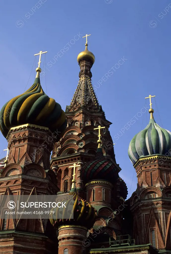 Russia, Moscow, Red Square, St. Basil'S Cathedral