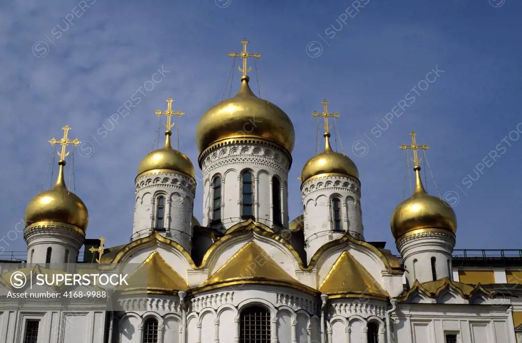 Russia, Moscow, Kremlin, Cathedral Square, Annunciation Cathedral