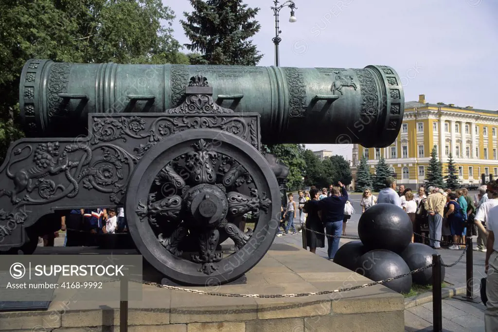 Russia, Moscow, Kremlin, Biggest Canon In The World