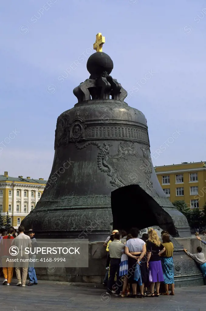 Russia, Moscow, Kremlin, Czar'S Bell (1733) 200 Tons