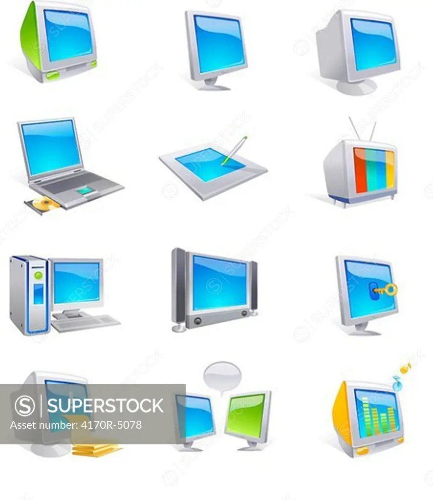 Various visual screens