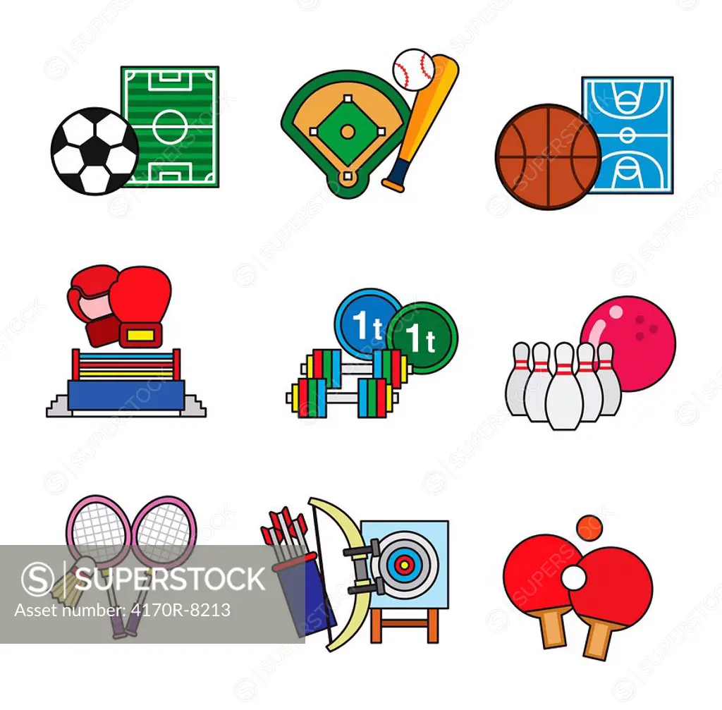 various sports