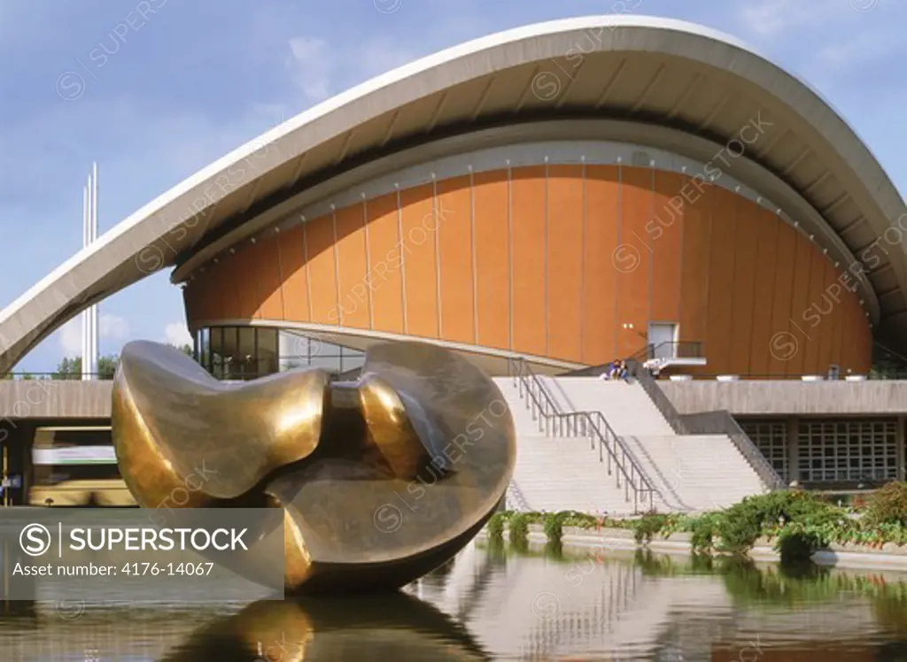 The Kongresshalle or Pregnant Oyster in Berlin
