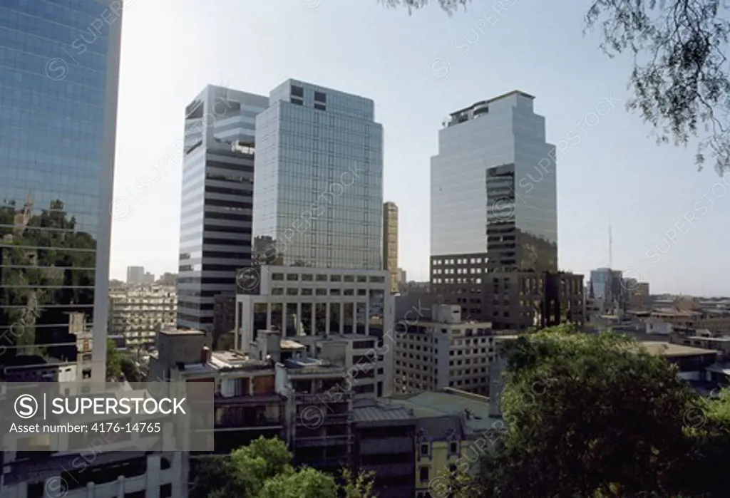 View of Santiago, Chile 1999