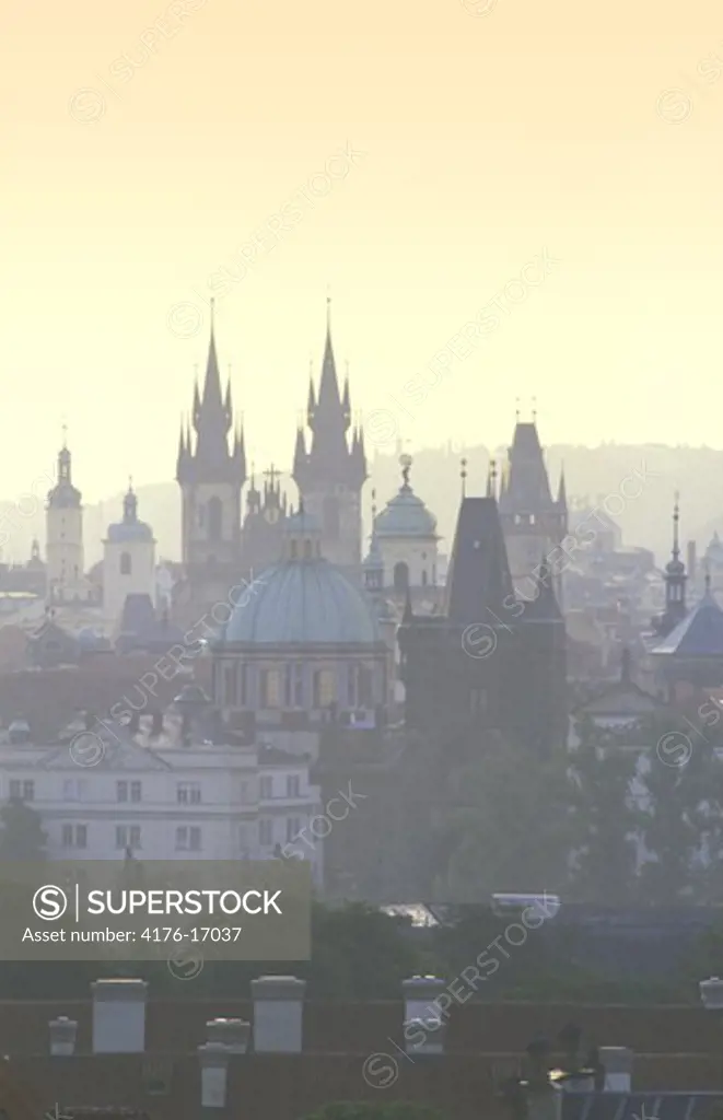CZECH REPUBLIC PRAGUE CITY OF ONE HUNDRED SPIRES