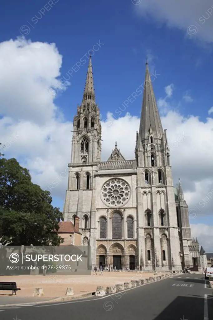 France, Centre, Eure-et-Loire, Chartres, Cathedral of Notre Dame