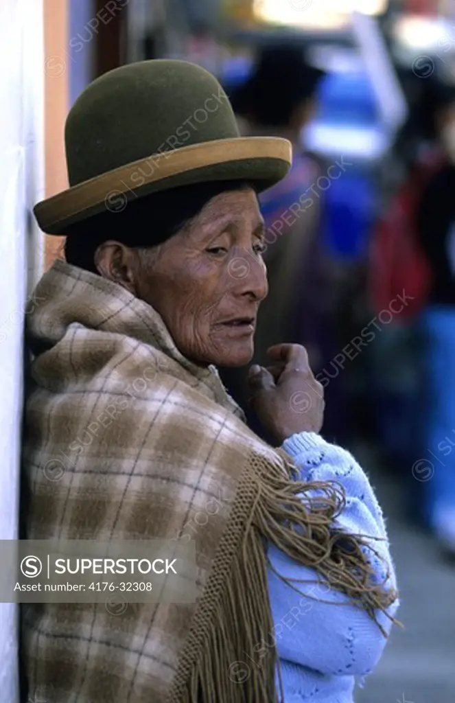 A bolivian woman, Bolivia