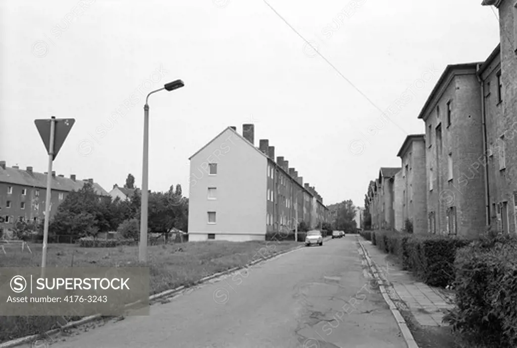A street in East Germany.