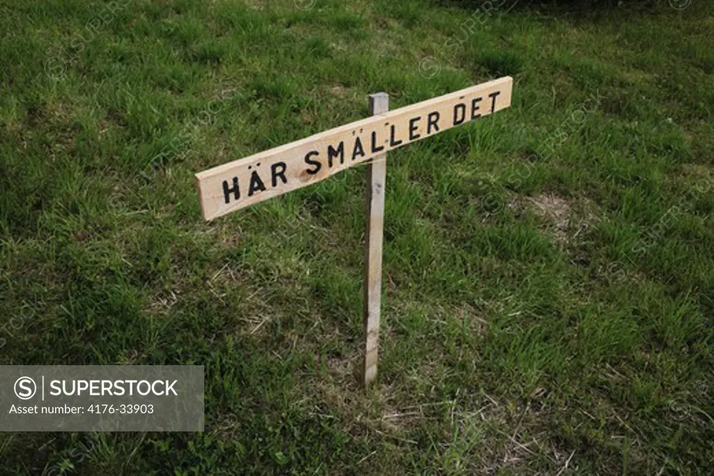 Sign, Sweden