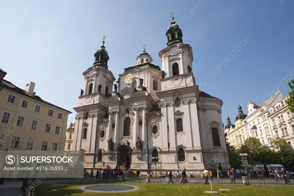 Saint Niklas church, Prague, Czech Republic