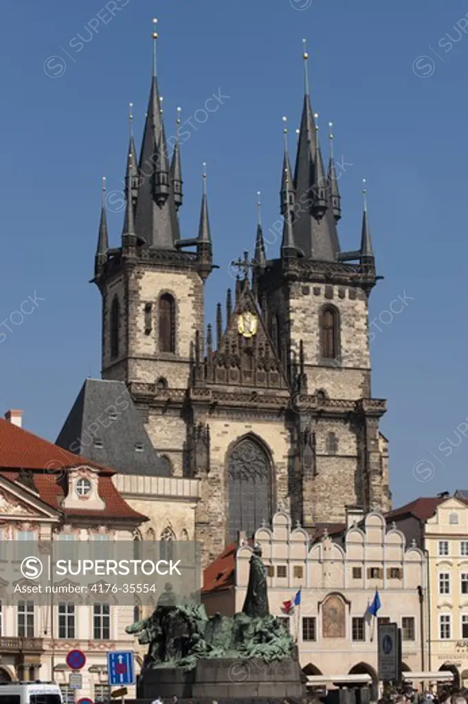 Teyn church, Prague,  Czech Republic