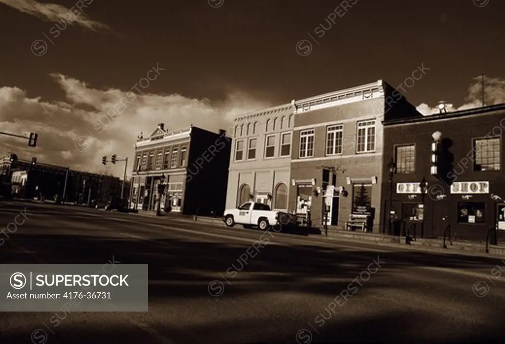Street in Leadville. Colordo. USA