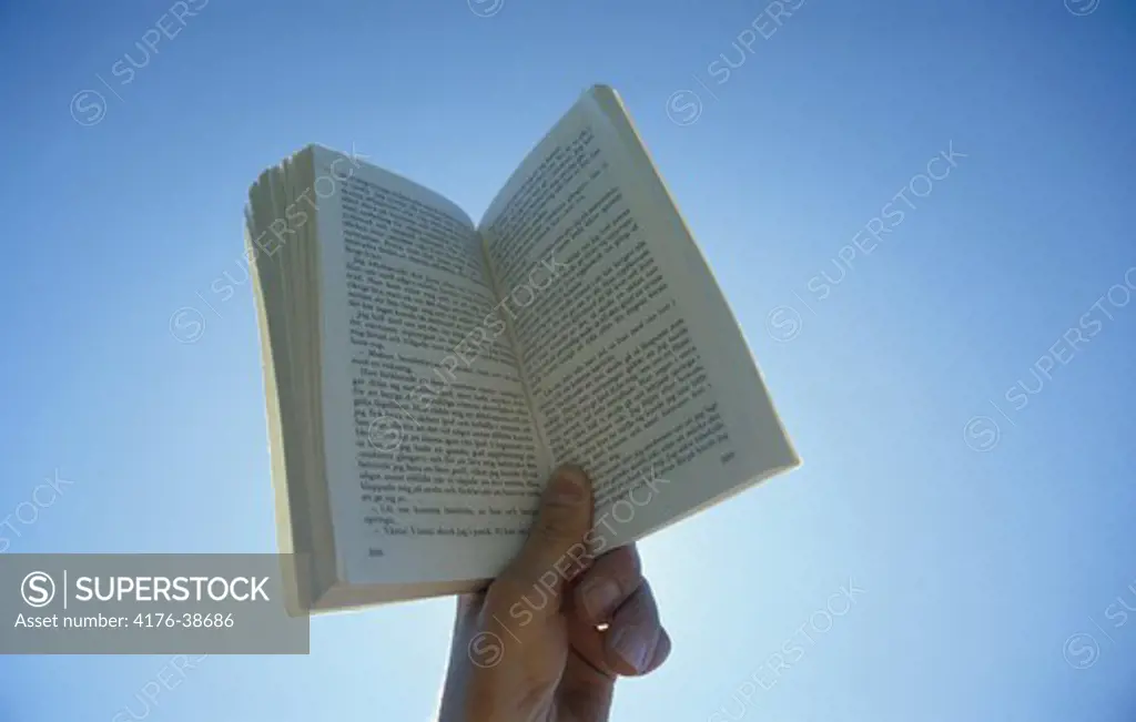 An open book