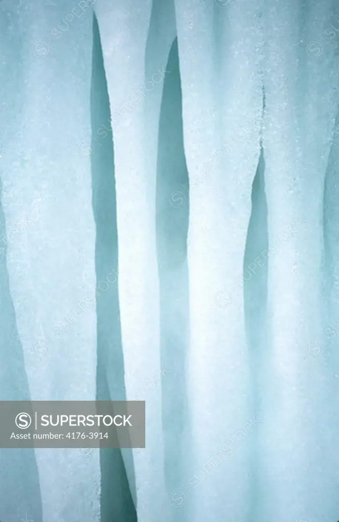 Ice pinnacles