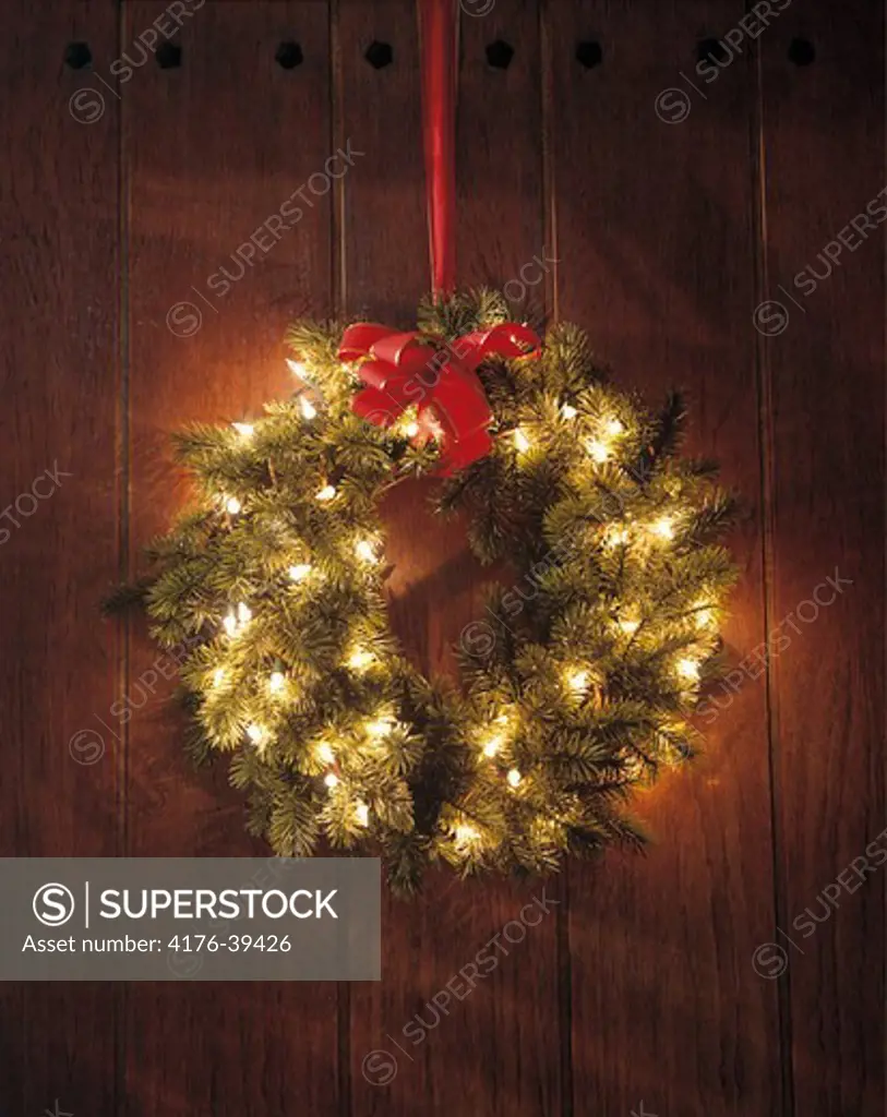 A christmas wreath