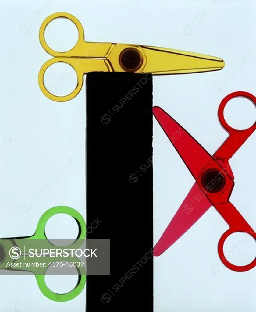 Pairs of scissors