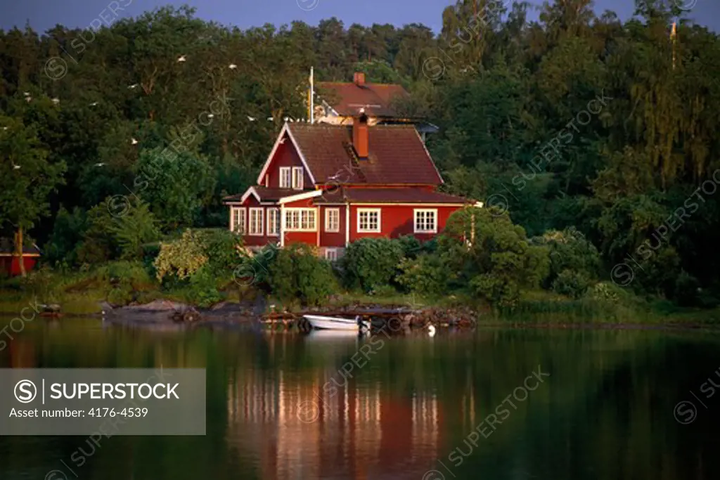 House at the waterfront