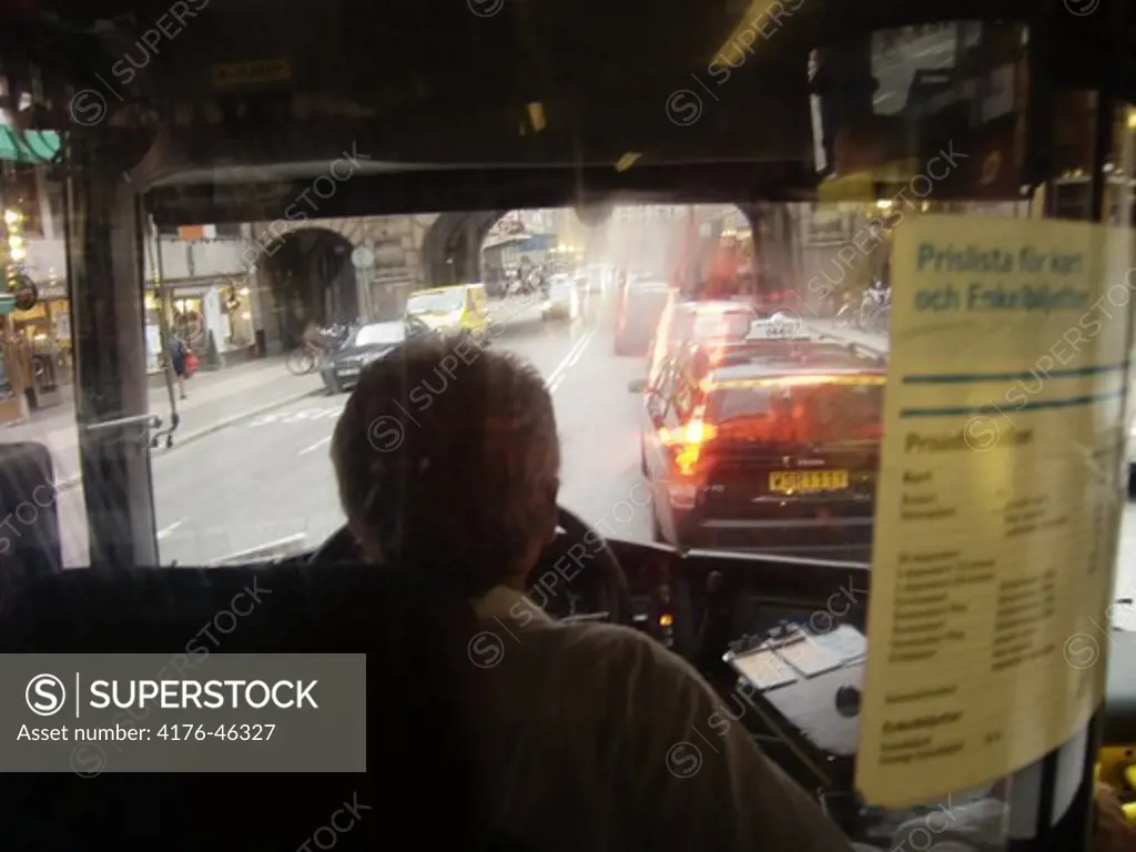Buss driver, Sweden