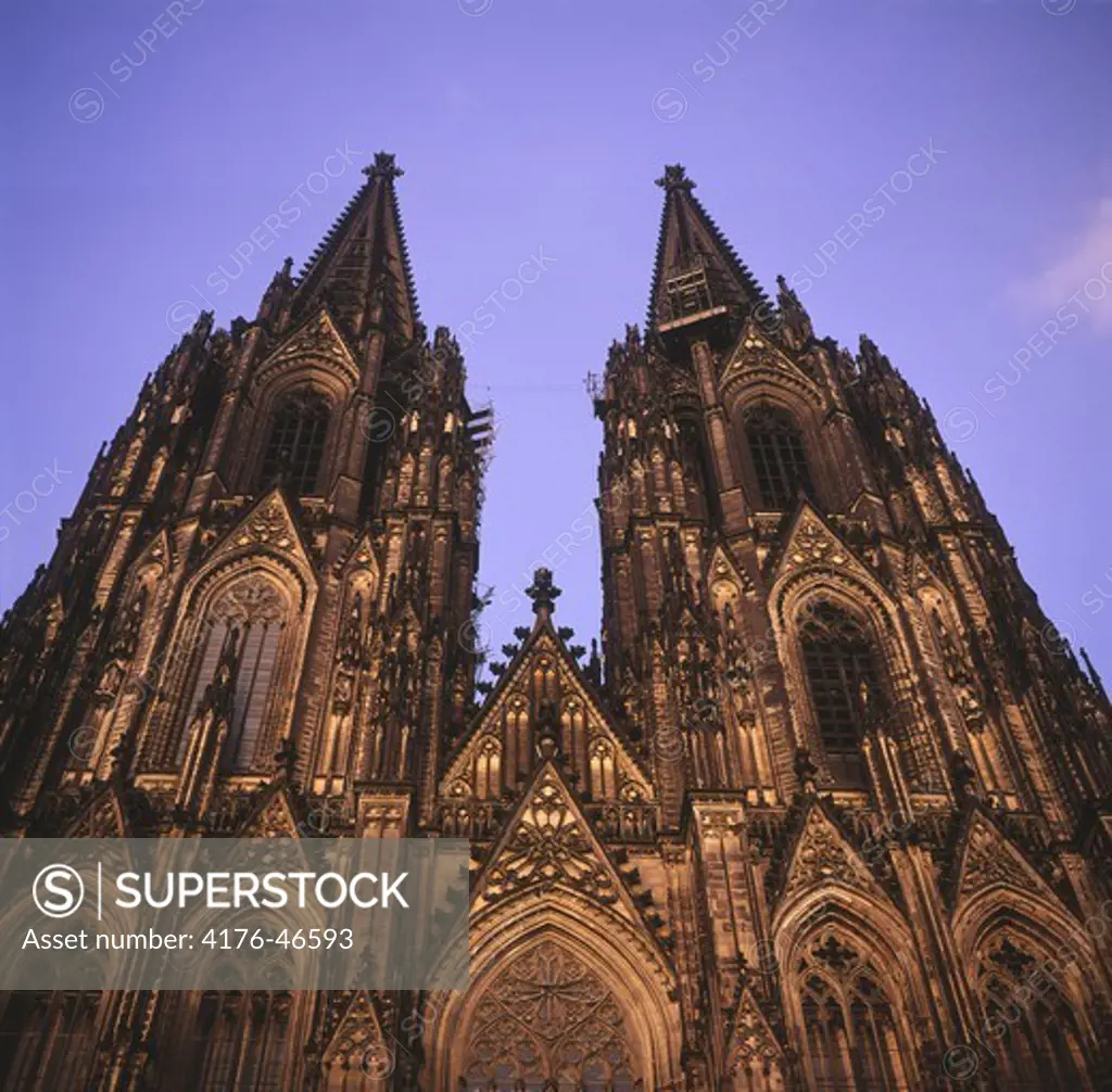 Facade of a cathedral