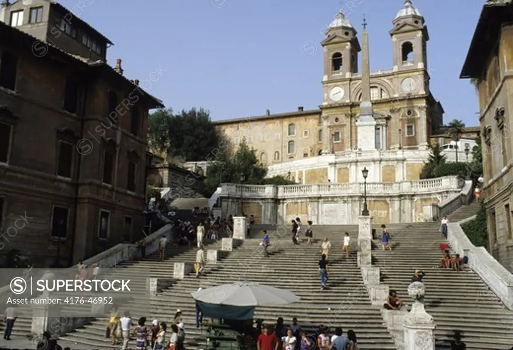 Spanish steps in Rome, Italy