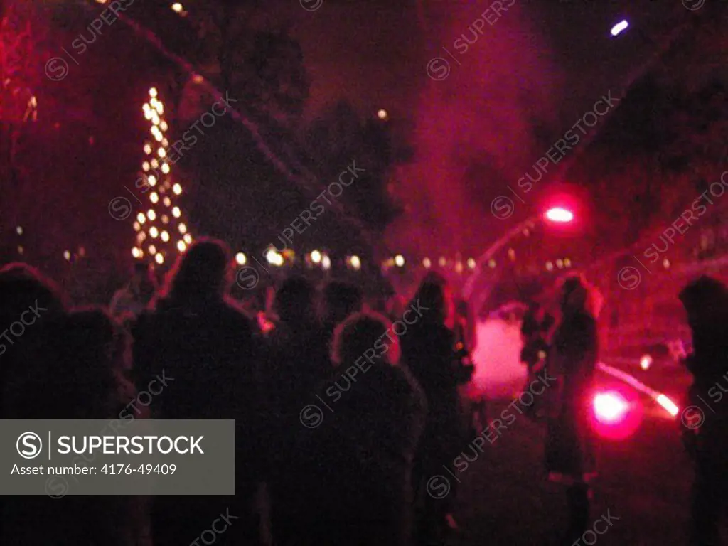 New Year, Humlegården, Stockholm 2007