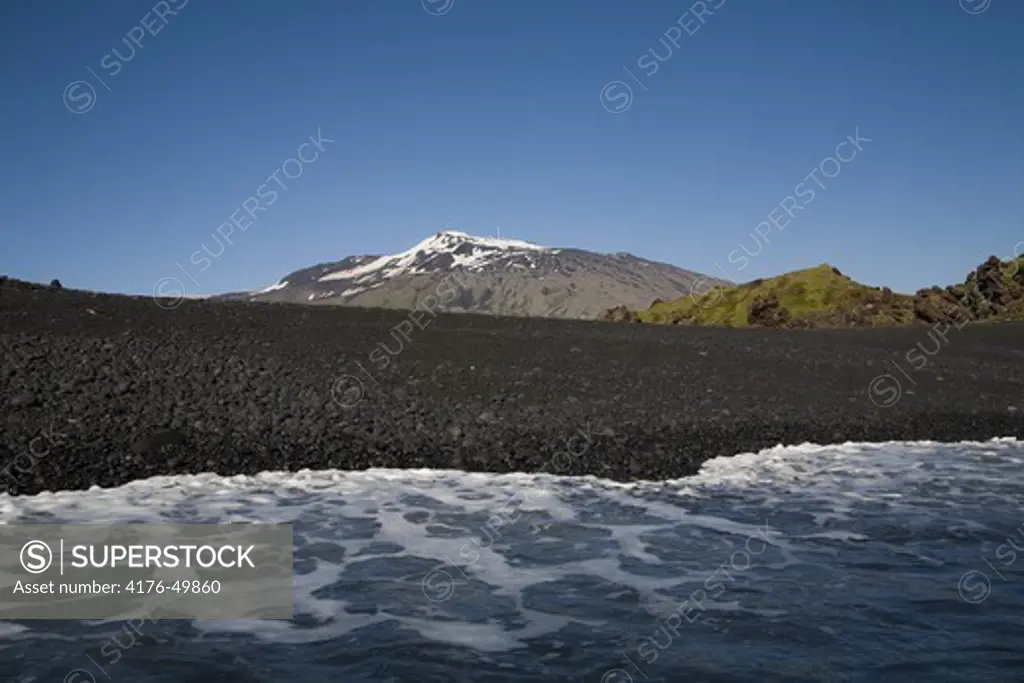 Snaefellsjkull glacier, Iceland