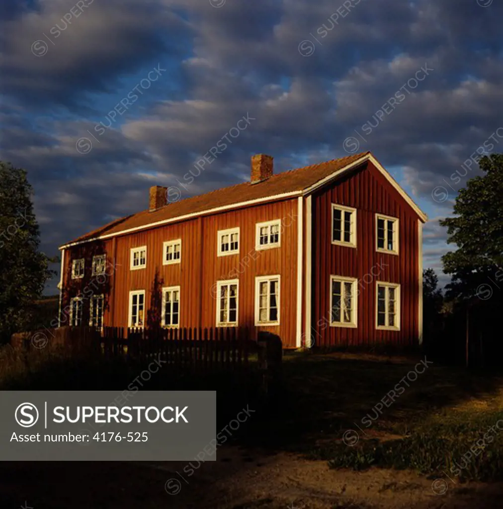 A house in Halsingland, Sweden