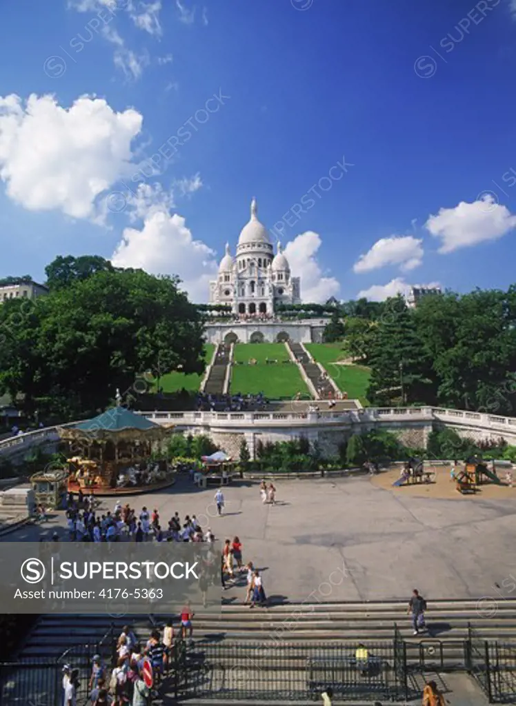 Sacre Coeur in Paris France