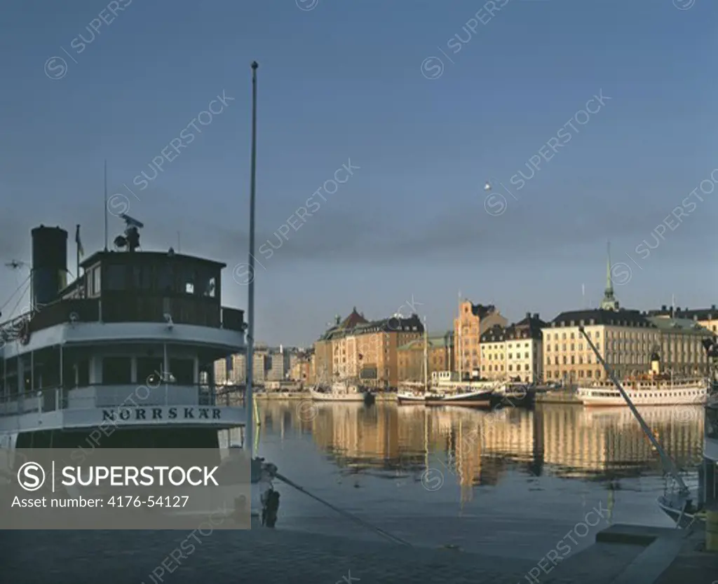 The Old Town, Stockholm, Sweden. Early in the morni