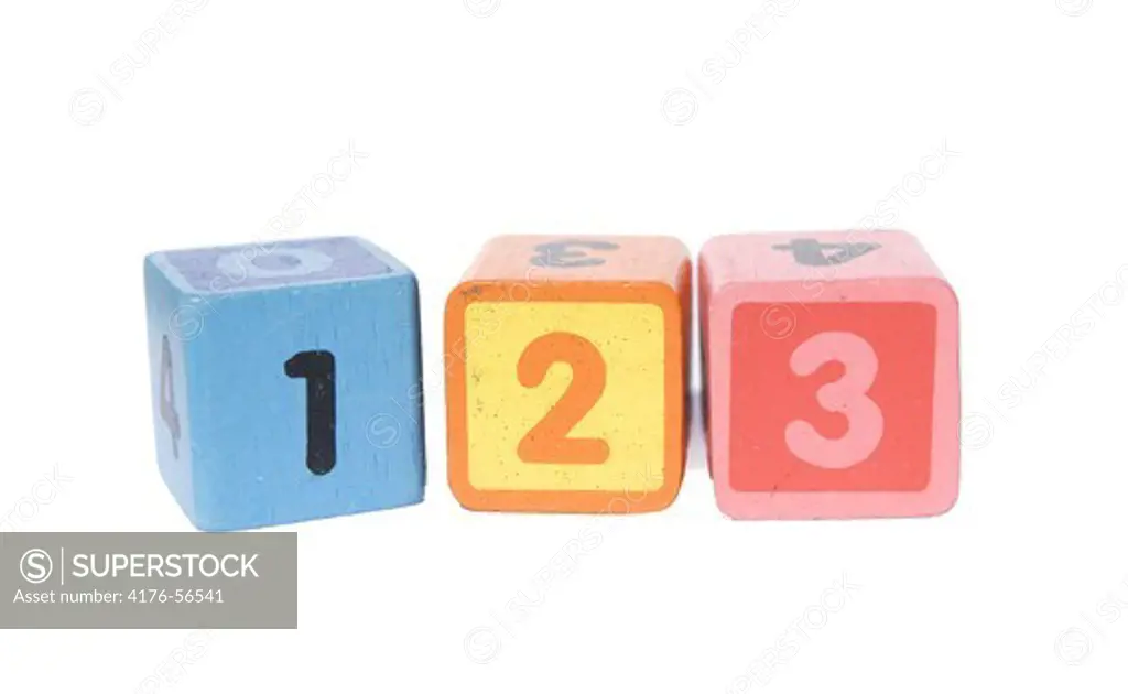 play blocks with 123 numbers