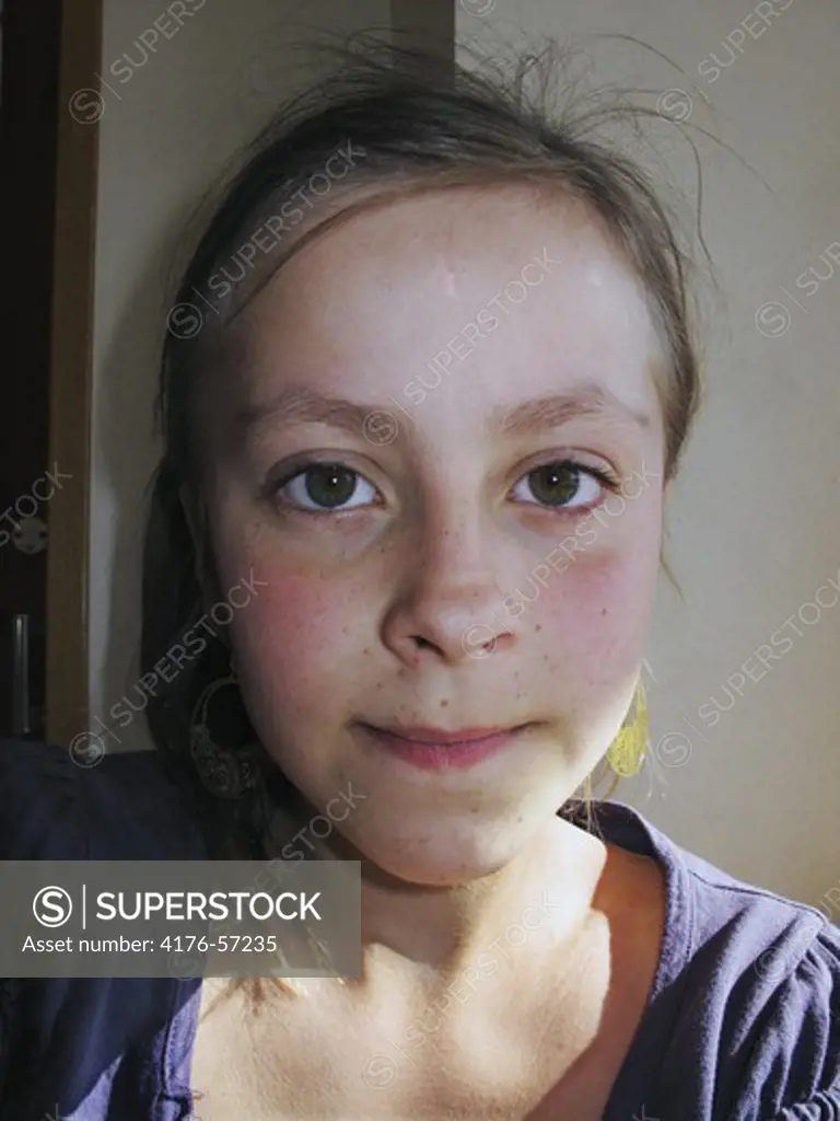 Girl ten years old, Sweden