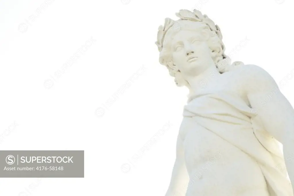 Apollon statue. Stockholm. Drottningholm. Sweden 2009