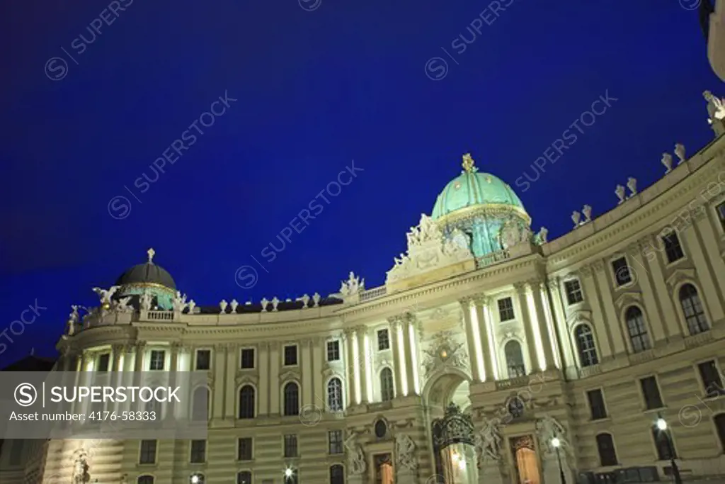 Austria. Vienna. Hofburg. Michaelplatz