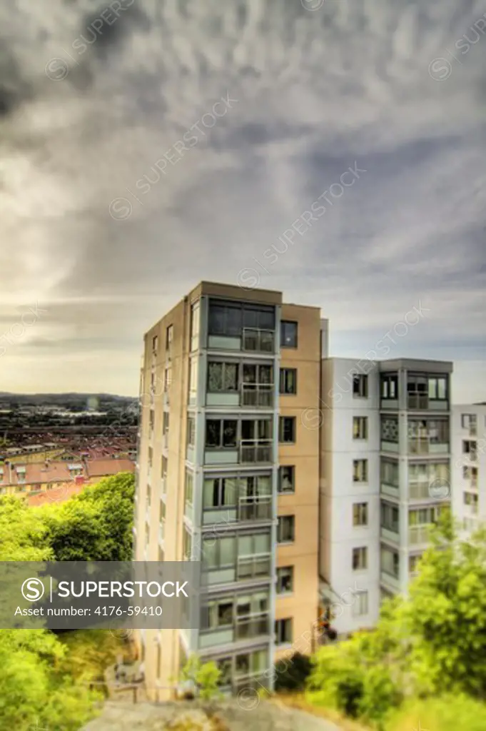 HDR-image, the town of Gothenburg (Goteborg), Swede